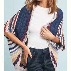 Anthropologie Kearny Crocheted Cardigan NWT $148